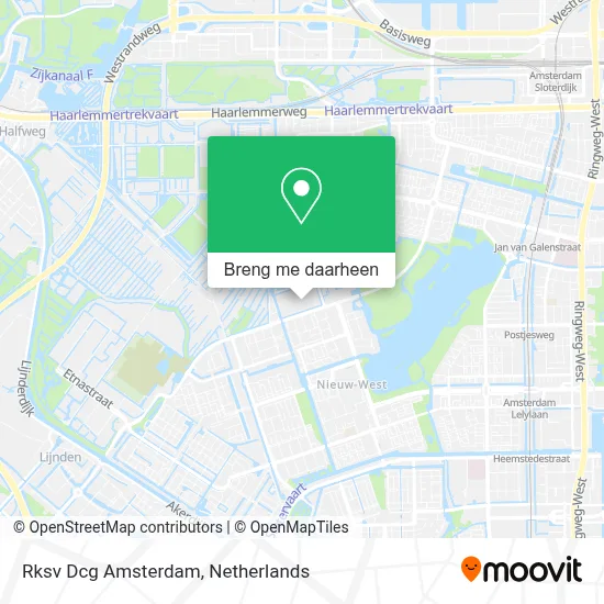 Rksv Dcg Amsterdam kaart