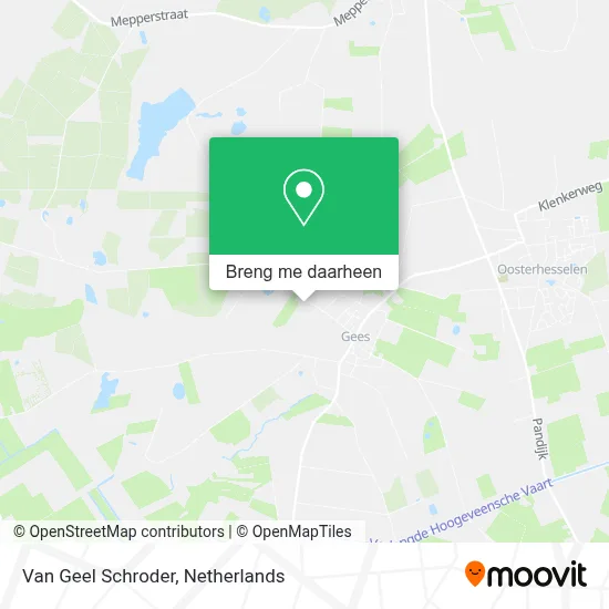 Van Geel Schroder kaart