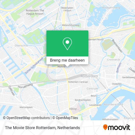 The Movie Store Rotterdam kaart
