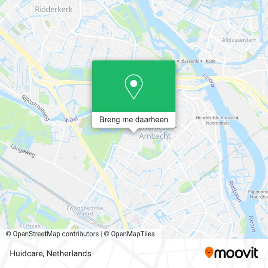 Huidcare kaart