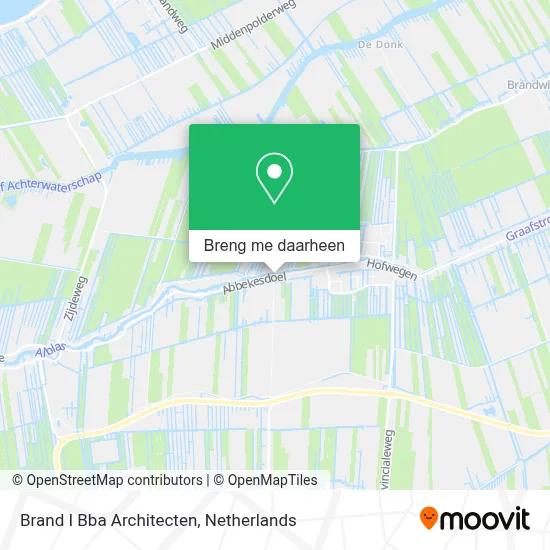 Brand I Bba Architecten kaart