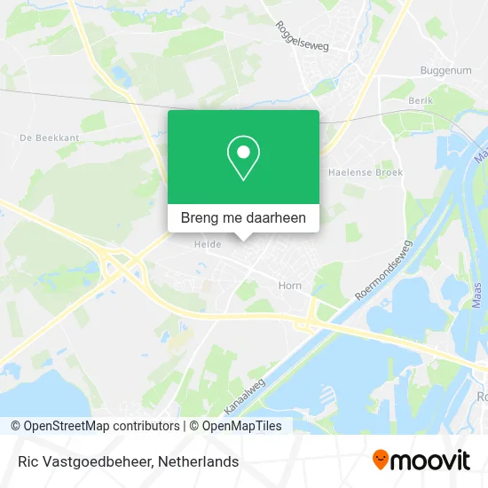 Ric Vastgoedbeheer kaart