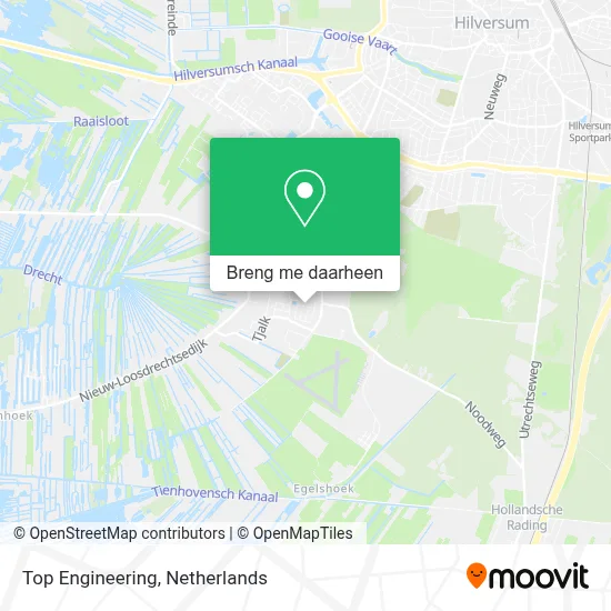 Top Engineering kaart