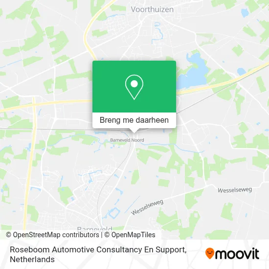 Roseboom Automotive Consultancy En Support kaart