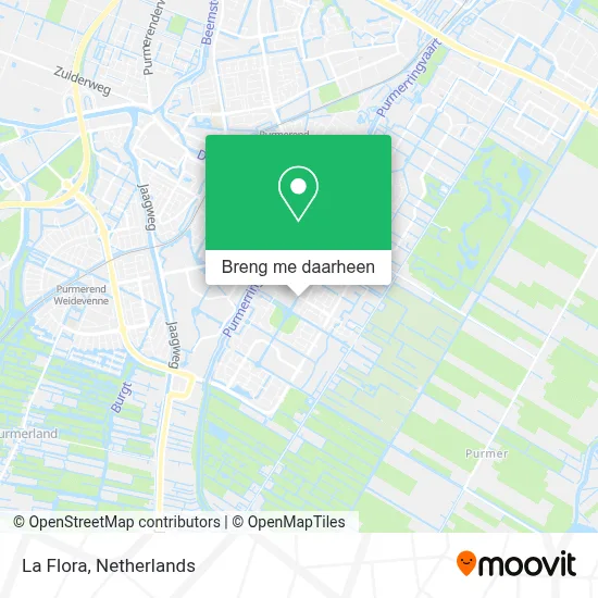 La Flora kaart