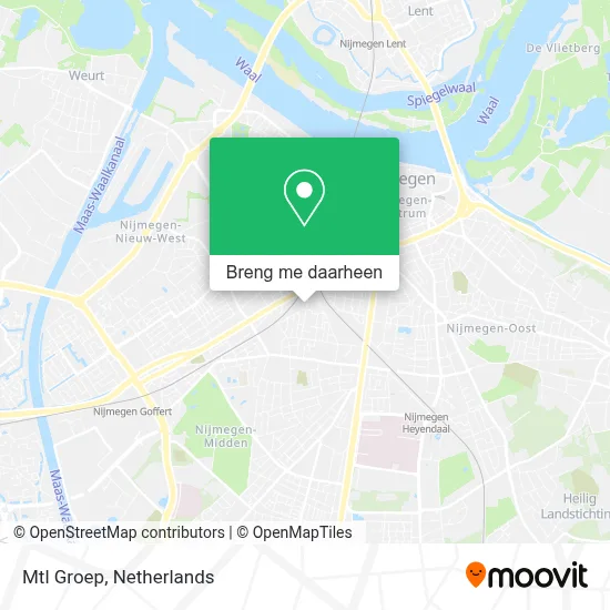 Mtl Groep kaart