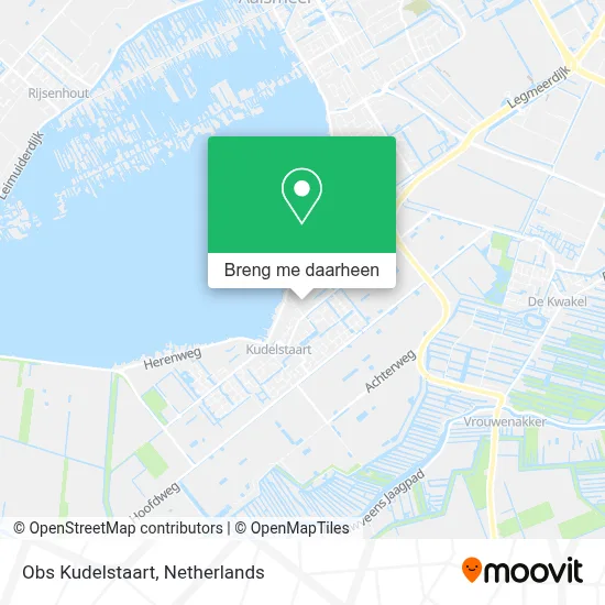 Obs Kudelstaart kaart
