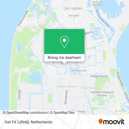 Get Fit Lijfstijl kaart