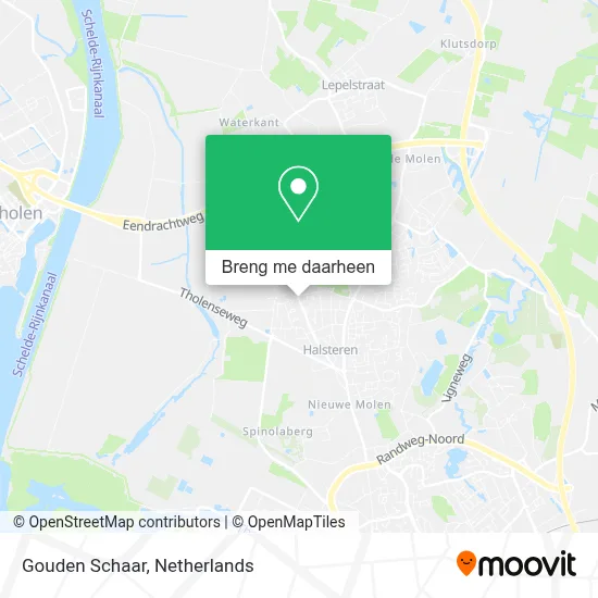 Gouden Schaar kaart