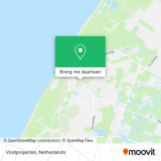 Vindprojecten kaart