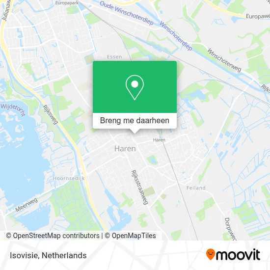 Isovisie kaart