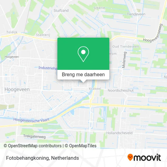 Fotobehangkoning kaart