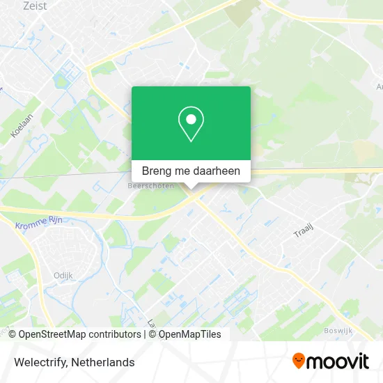 Welectrify kaart