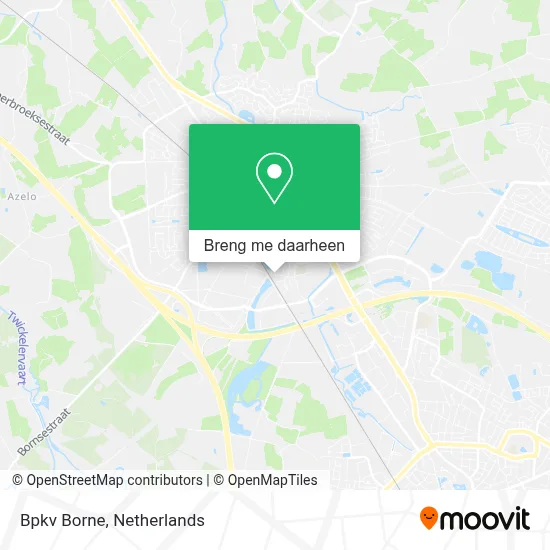 Bpkv Borne kaart