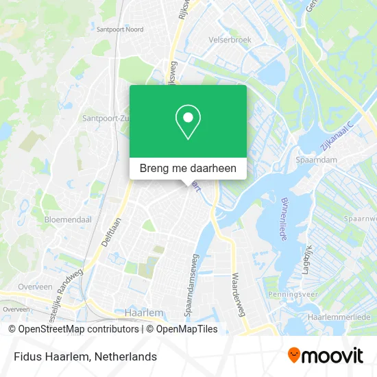 Fidus Haarlem kaart