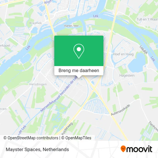 Mayster Spaces kaart