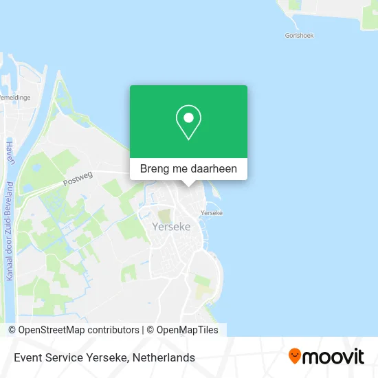 Event Service Yerseke kaart