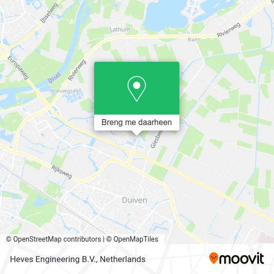 Heves Engineering B.V. kaart
