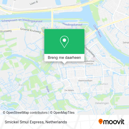 Smickel Smul Express kaart