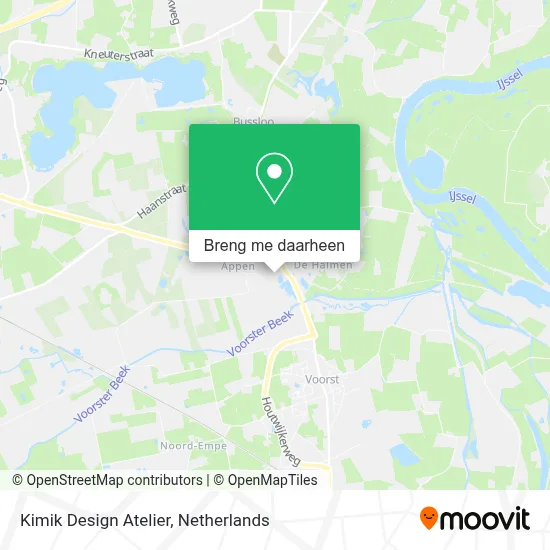 Kimik Design Atelier kaart