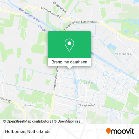 Hofbomen kaart