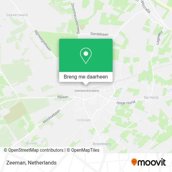 Zeeman kaart