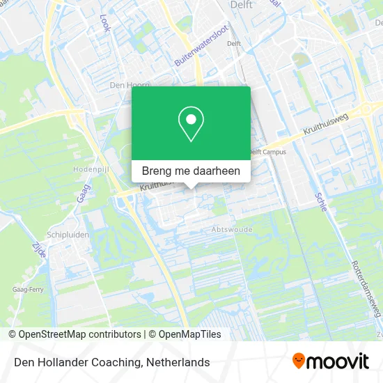Den Hollander Coaching kaart
