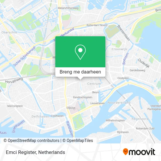 Emci Register kaart