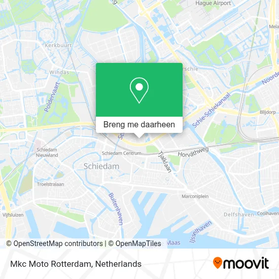 Mkc Moto Rotterdam kaart