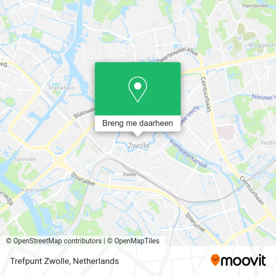 Trefpunt Zwolle kaart