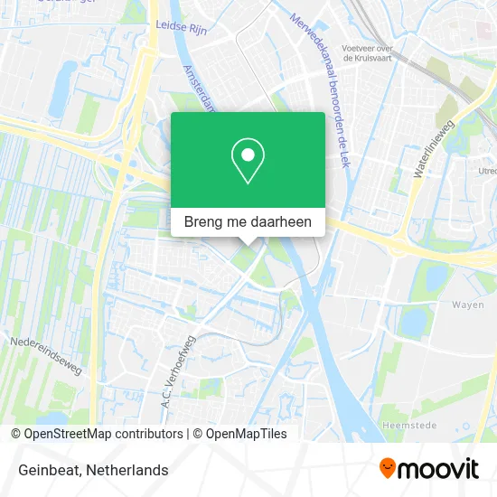 Geinbeat kaart