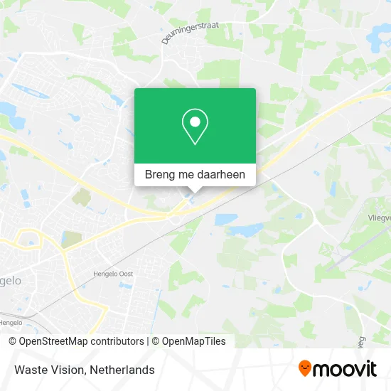 Waste Vision kaart