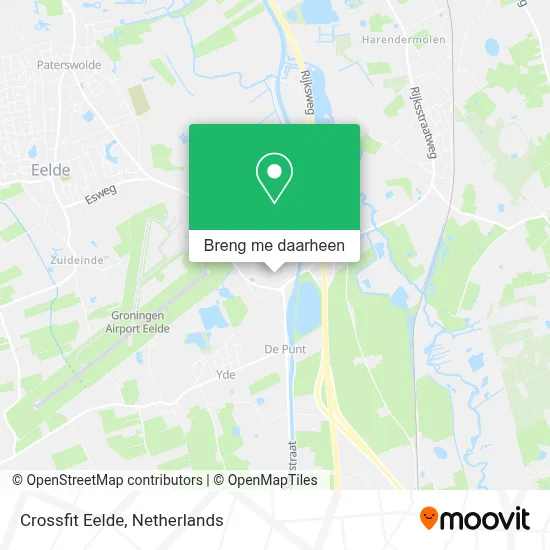 Crossfit Eelde kaart