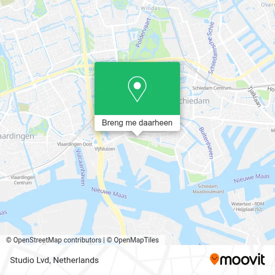 Studio Lvd kaart