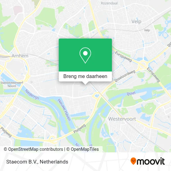 Staecom B.V. kaart