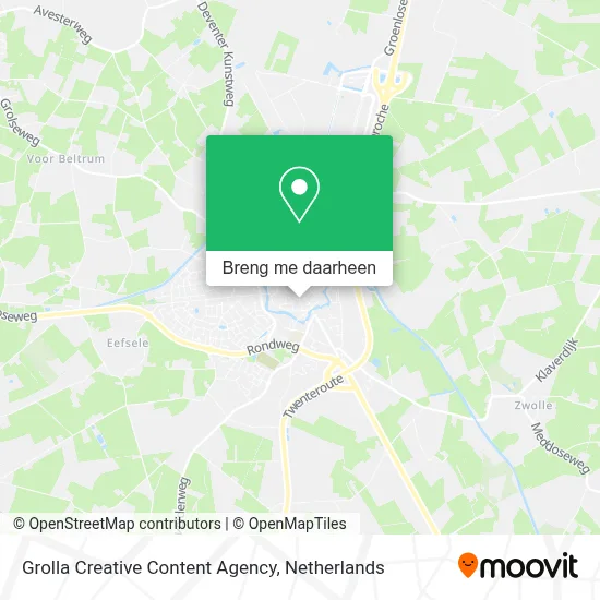 Grolla Creative Content Agency kaart