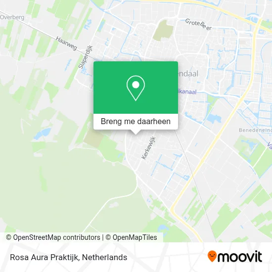 Rosa Aura Praktijk kaart