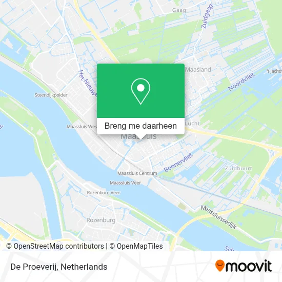 De Proeverij kaart