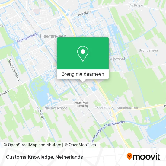 Customs Knowledge kaart