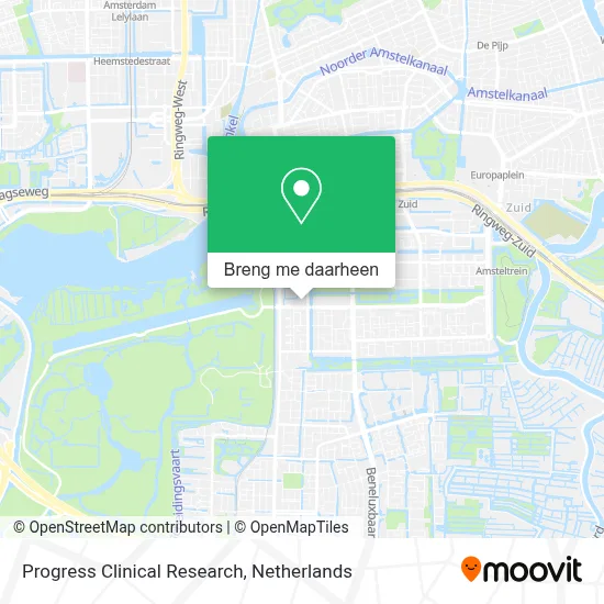 Progress Clinical Research kaart