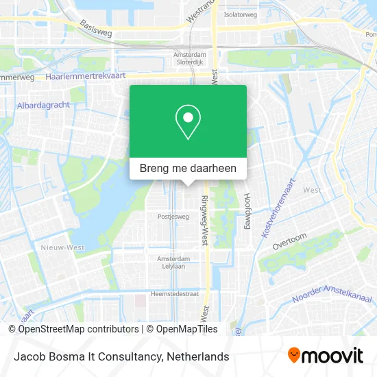 Jacob Bosma It Consultancy kaart
