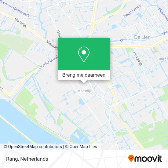 Rang kaart