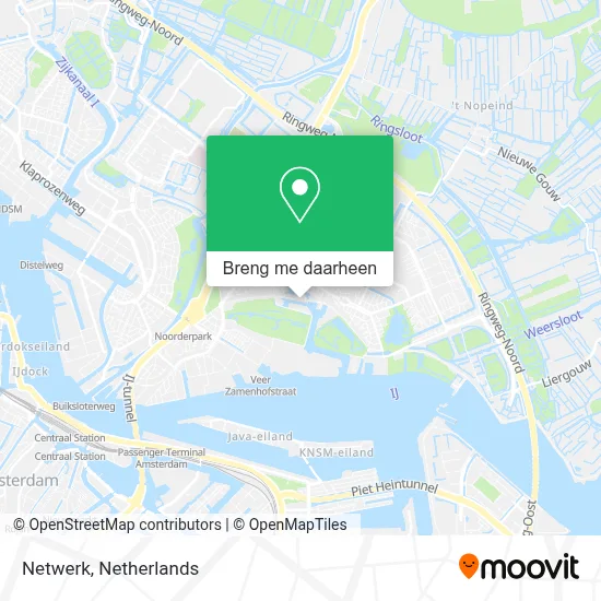 Netwerk kaart