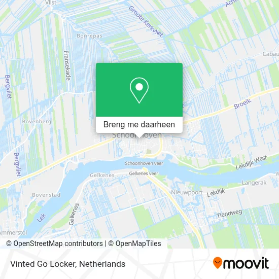 Vinted Go Locker kaart