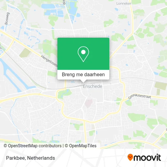 Parkbee kaart
