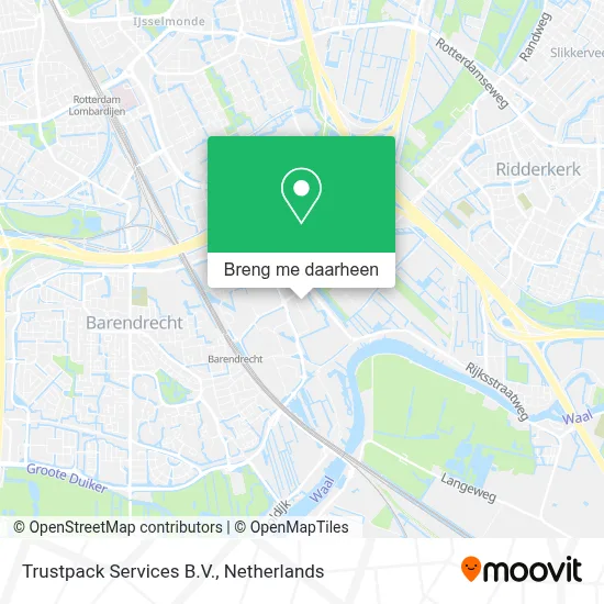 Trustpack Services B.V. kaart
