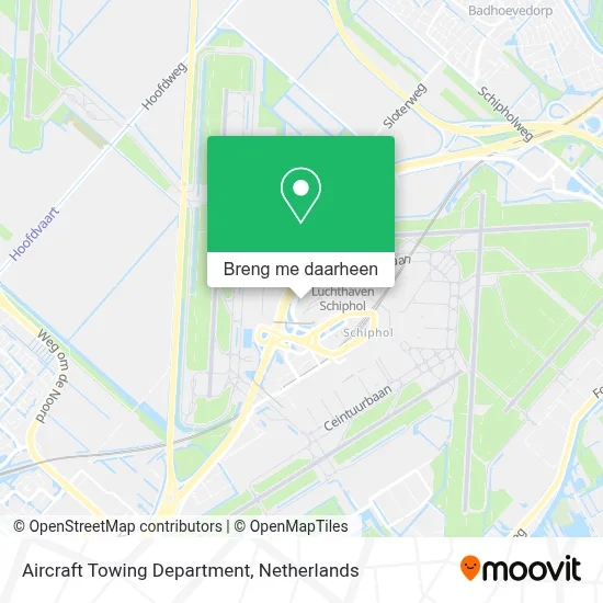 Aircraft Towing Department kaart