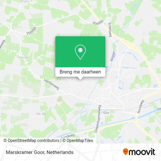 Marskramer Goor kaart