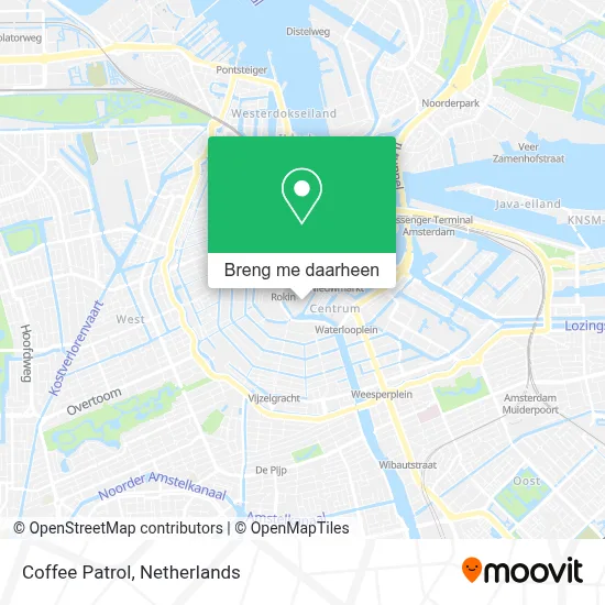Coffee Patrol kaart