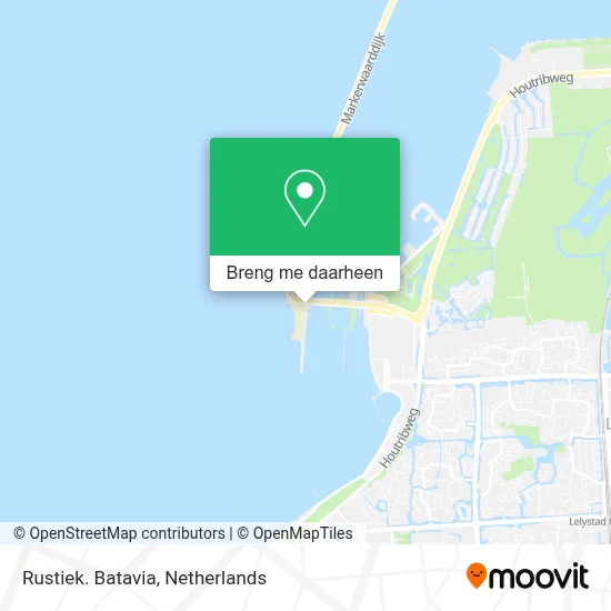 Rustiek. Batavia kaart